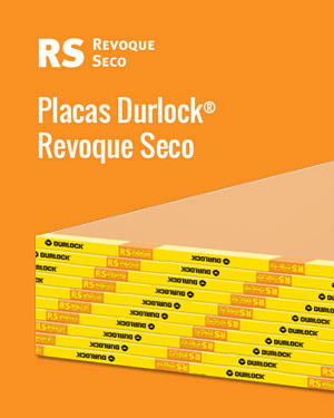 Placas Durlock® Revoque Seco